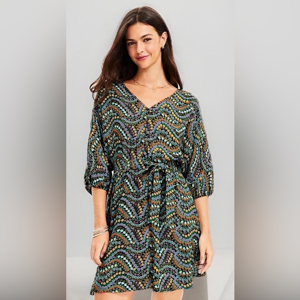 Loft Belted Dress